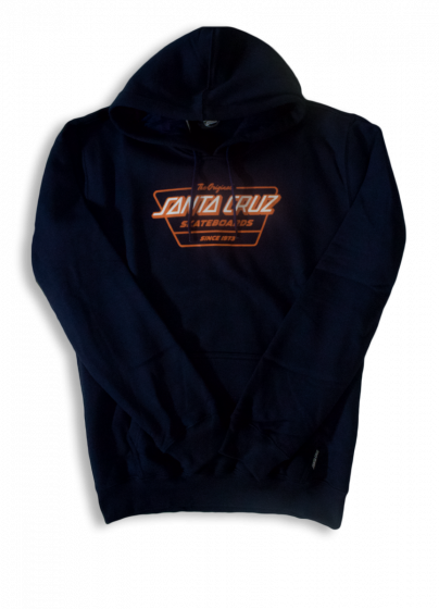 Moletom Canguru Fechado Santa Cruz Skateboards Home Coming Marinho