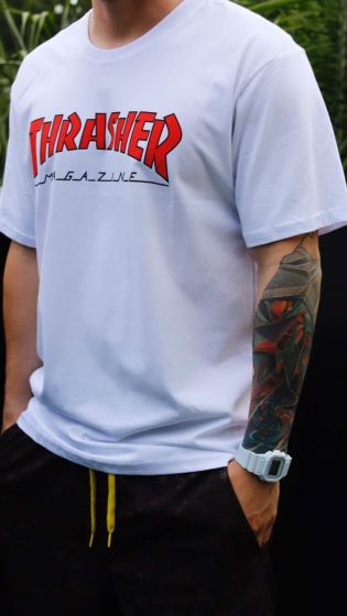 Kit Thrasher Outlined + Relógio G-Shock + Bermuda BoardShort