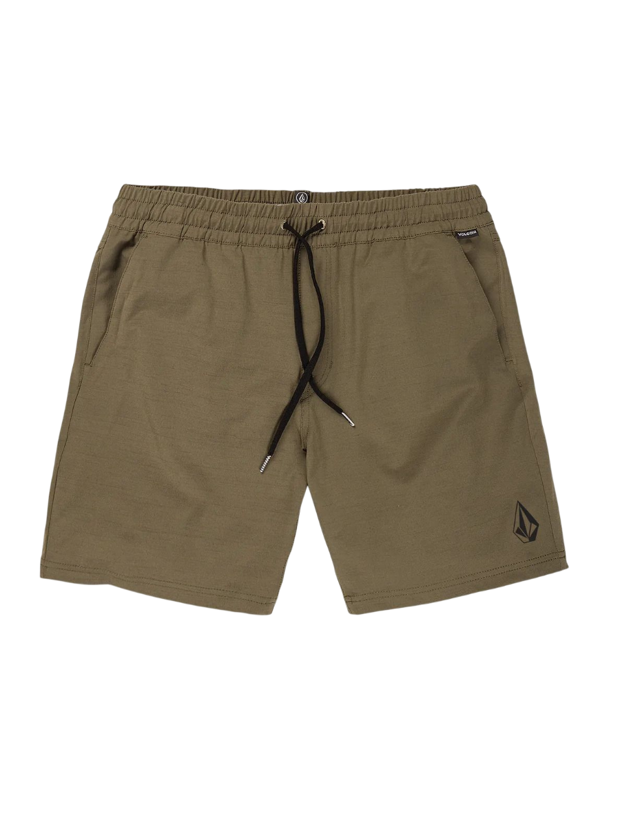 Bermuda Hibrida boardshort Volcom Understoned Verde Musgo
