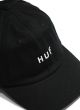 Foto Boné Dad Hat HUF Worldwide OG Logo Preto HUF Worldwide - Original