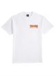 Camiseta Thrasher Magazine Flame Bottom Branco