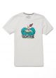 Camiseta Volcom Stone Especial Planting Progress Branca