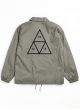 Foto Jaqueta HUF Worldwide Essentials Triple Triangle Areia HUF Worldwide - Roupa Original