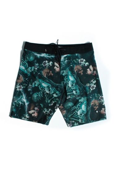 Bermuda Boarshort MCD Under Water-Preto
