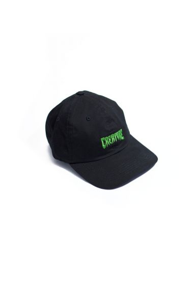 Boné Creature Skateboards Dad Hat Logo Bordado Preto Creature Skateboards - Item Streetwear