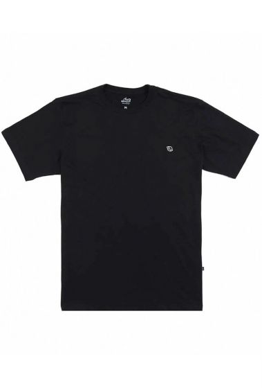 Camiseta Lost Basics Saturno Preto