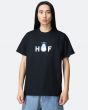 Camiseta HUF Worldwide Abducted Preta