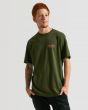 Camiseta Volcom Stone Repeater Verde Militar
