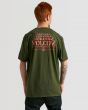 Camiseta Volcom Stone Repeater Verde Militar