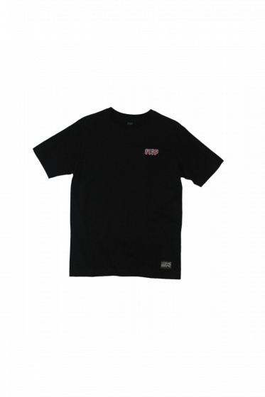 Camiseta Flip Skateboards Logo HKD Chest Preto Flip - Camiseta Skate Streetwear