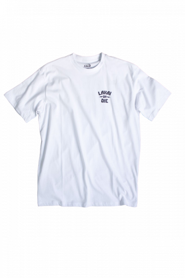 Detalhe Camiseta Lakai Footwear Lakai or Die Lakai Limited - Estilo Urbano