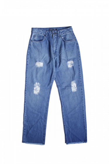 Calça Jeans Feminina Volcom Boyfriend Destroyed 