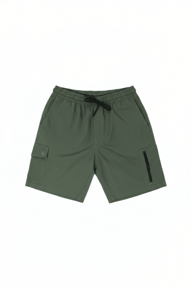 Bermuda Cargo Tactel John Roger New Utility Rip Stop Verde Militar