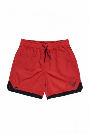 Bermuda Shorts Tactel NBA Chicago Bulls Red