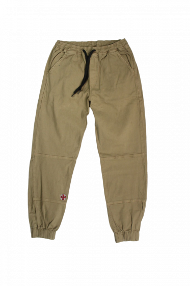 Calça Sarja Jogger Independent Trucks Tier Cross Pants Caqui