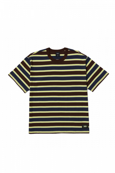 Camiseta HUF Worldwide Terrace Relaxed Knit Brown