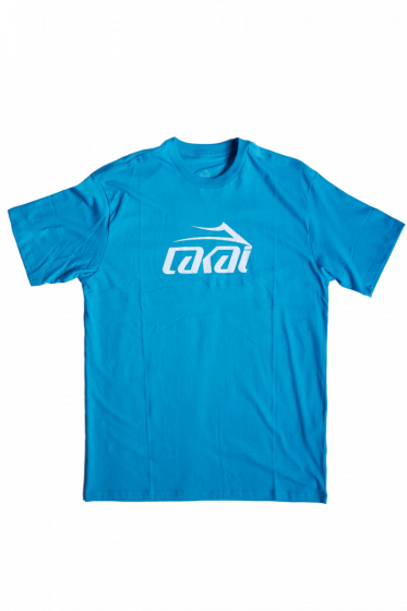 Camiseta Lakai Limited Footwear Basic Azul Turquesa