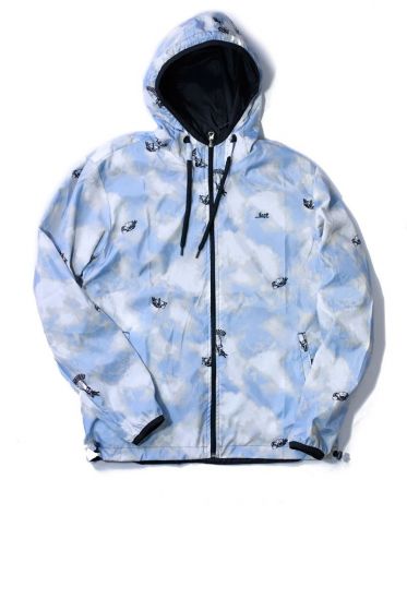 Jaqueta Corta Vento Reversível Dupla Face Lost Sheep In The Sky