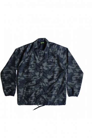 Jaqueta Windbreaker Creature Logo Trench Camuflada
