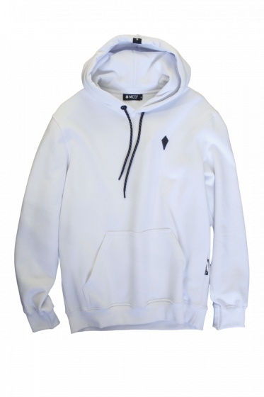 Moletom Canguru Fechado Classsic  Mcd  Branco