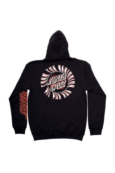 Moletom Canguru Fechado Santa Cruz Skateboards Beginning Dot