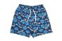 Bermuda Board Short Santa Cruz Skateboards Floral Decay Marinho