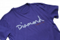 Camiseta Diamond OG Script Tee Roxo