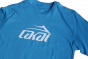 Camiseta Lakai Limited Footwear Basic Azul Turquesa