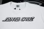 Camiseta Santa Cruz Classic Strip 1 Color Branca