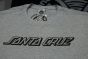 Camiseta Santa Cruz Classic Strip 1 Color Cinza Mescla