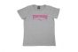 Camiseta Thrasher Feminina Mag Logo Cinza