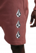 Bermuda Moletom Volcom Iconic Stone Vinho