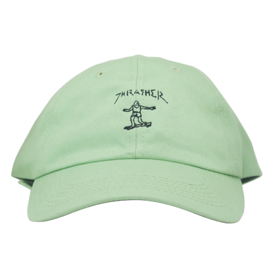 Boné Thrasher Dad Hat Gonz Old Time Verde