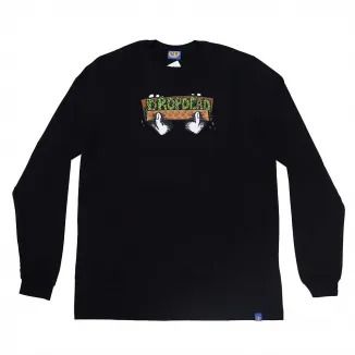 Camiseta Manga Longa Drop Dead Sem Filtro