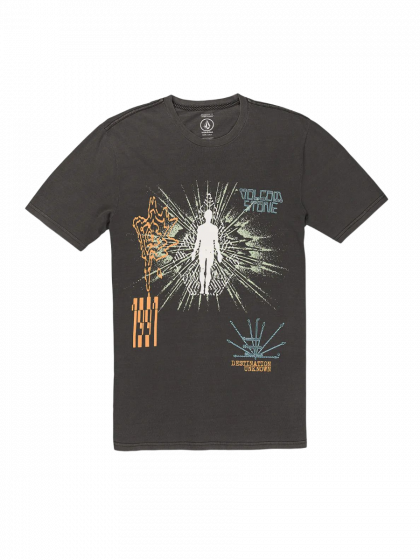 Camiseta Volcom Conscius Collider Preta