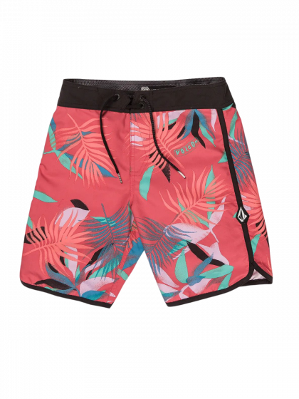Bermuda Boardshort Volcom Mod Platter Scallop Coral Vivo