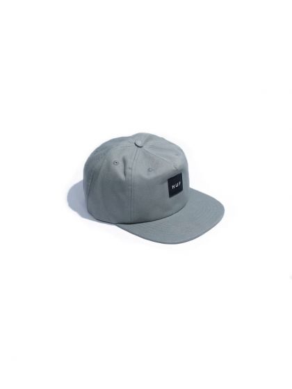 Boné Snapback Huf Worldwide Essential Unstructured Box Cinza