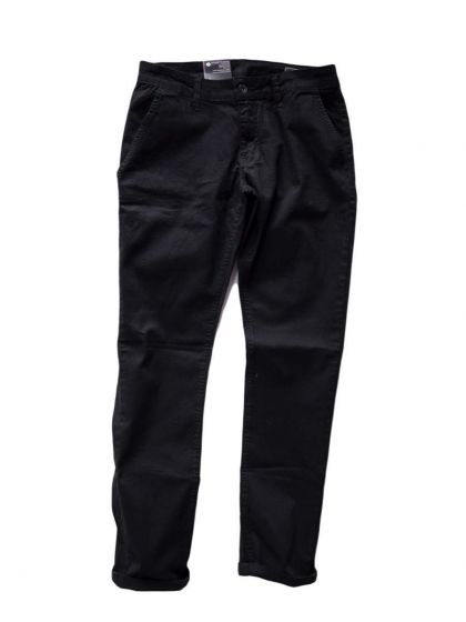 Foto Calça Jeans Volcom Slim Straight Fit Vorta Denim Preta Volcom Stone - Calça Streetwear