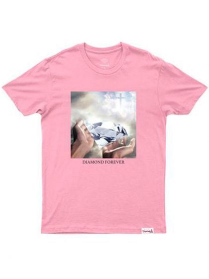 Camiseta Diamond Forever Tee Rosa