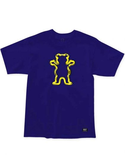 Comprar Camiseta Grizzly Carabiner Tee Roxa Grizzly Griptape - Loja Melbourne Skateboards