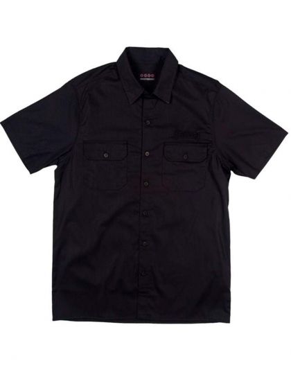 Camiseta Independent 78 Cross Work Shirt Preta