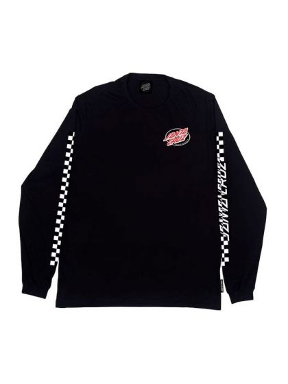 Camiseta Manga Longa Santa Cruz Skateboards Contest Oval