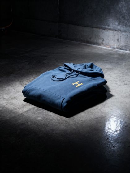 Moletom Canguru HUF Worldwide Planta Azul Marinho HUF Worldwide - Camiseta Skate Streetwear