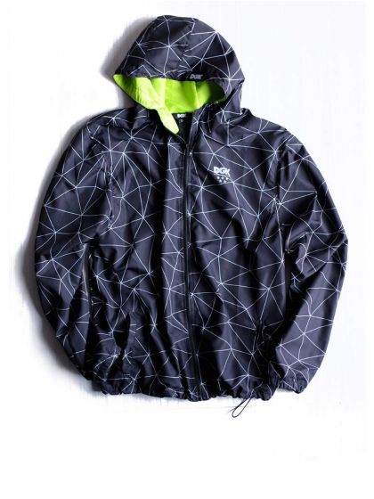 Jaqueta Corta Vento Dgk Framework Windbreaker Preta