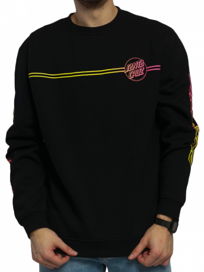 Foto Camiseta Manga Longa Santa Cruz Skateboards Opus Dot Stripe Fade Santa Cruz Skateboards - Roupa Original