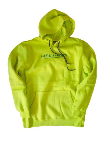 Moletom Canguru Fechado Lakai Especial Simple Verde Limão
