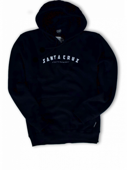 Moletom Canguru Fechado Santa Cruz Skateboards Headliner Preto