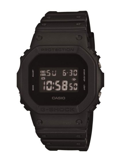 Relógio Casio G-Shock DW-5600BB-1DR Preto Blunt - Melbourne Skateboards