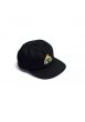 Boné HUF Worldwide Roasted Unstructured Preto
