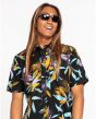 Camisa Volcom Importada/ Leaf Spray Woven Black